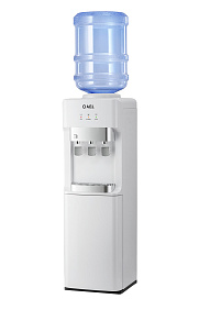 Кулер для воды LD-AEL-72c white с шкафчиком